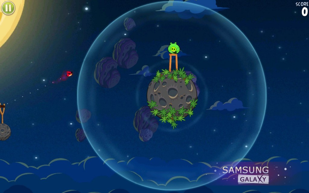Скриншоты из игры Angry Birds Space для Андроид