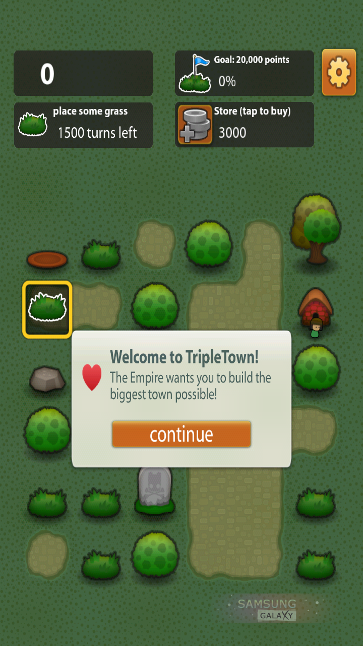 Обзор стратегической игры Triple Town для Samsung Galaxy