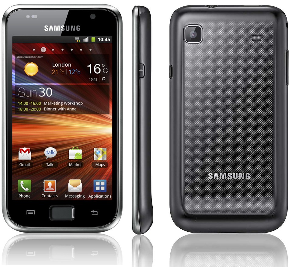 Samsung Galaxy S Plus внешний вид корпуса