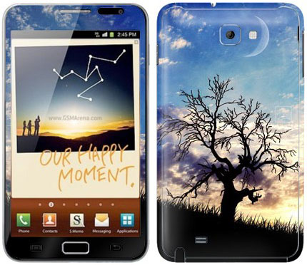 Виниловые наклейки (пейзаж) на Samsung Galaxy Note