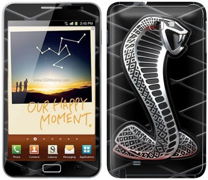 Виниловые наклейки (стиль змея) на Samsung Galaxy Note