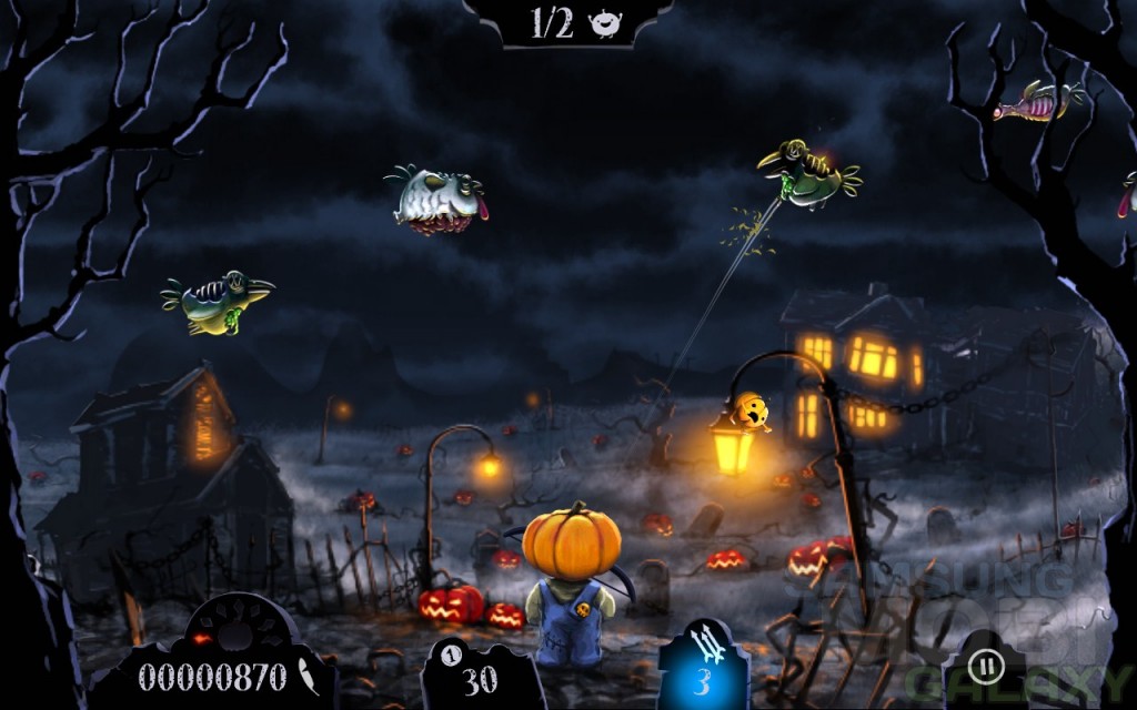 Shoot The Zombirds для Samsung Galaxy Note SIII S2 Ace 2