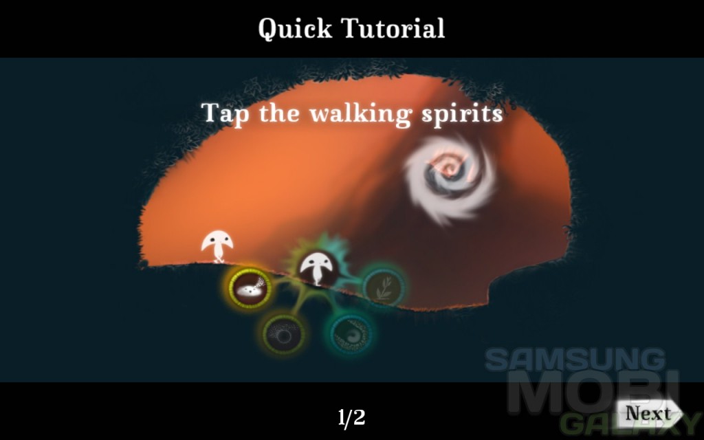 Обзор игры Spirits на Samsung Galaxy Note