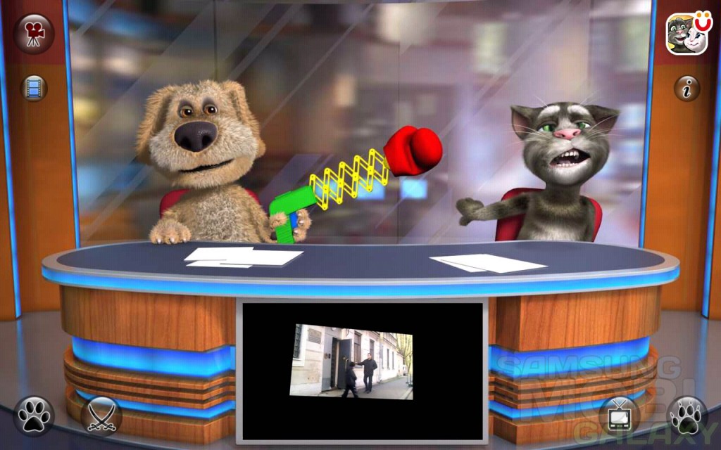 Talking Tom & Ben News - говорящие кот и пес для Samsung Galaxy