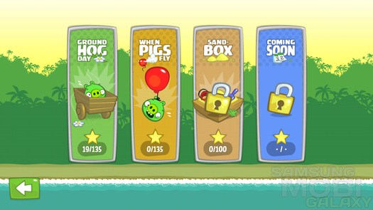 Bad Piggies HD - игра по мотивам Angry Birds для Samsung Galaxy