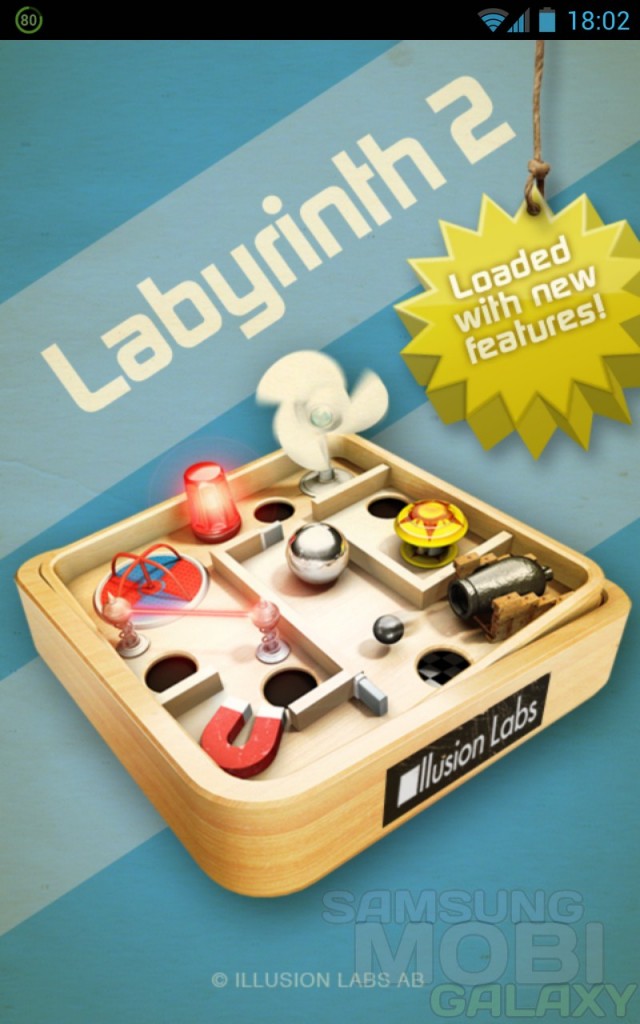 Labyrinth 2 для Samsung Galaxy S3 Note Ace2 Tab