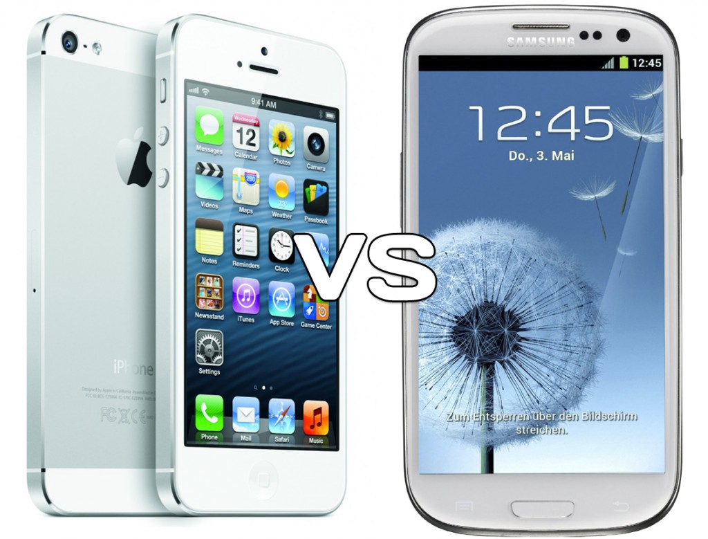 Тест падения iPhone 5 против Samsung Galaxy S3