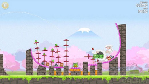 Angry Birds Seasons: Cherry Blossom Festival – фестивальное беспокойство для Android