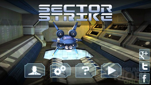 Sector Strike - отличный скролл шутер для Android