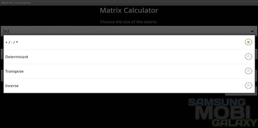 Matrix Calculator – Matrixes – матричные вычисления для Android