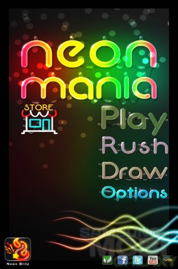 Neon Mania – неоновое рисование для Android