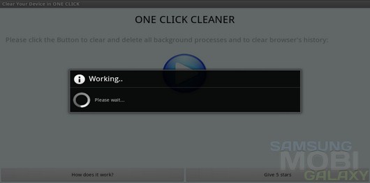 ONE CLICK CLEANER – прирост производительности в один клик для Android