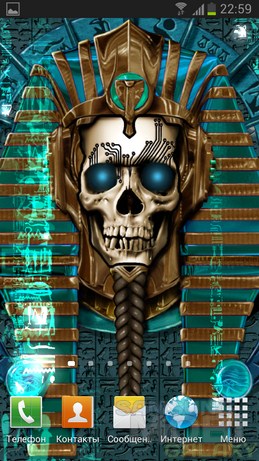 Undead Pharaoh - живые обои для Андроид