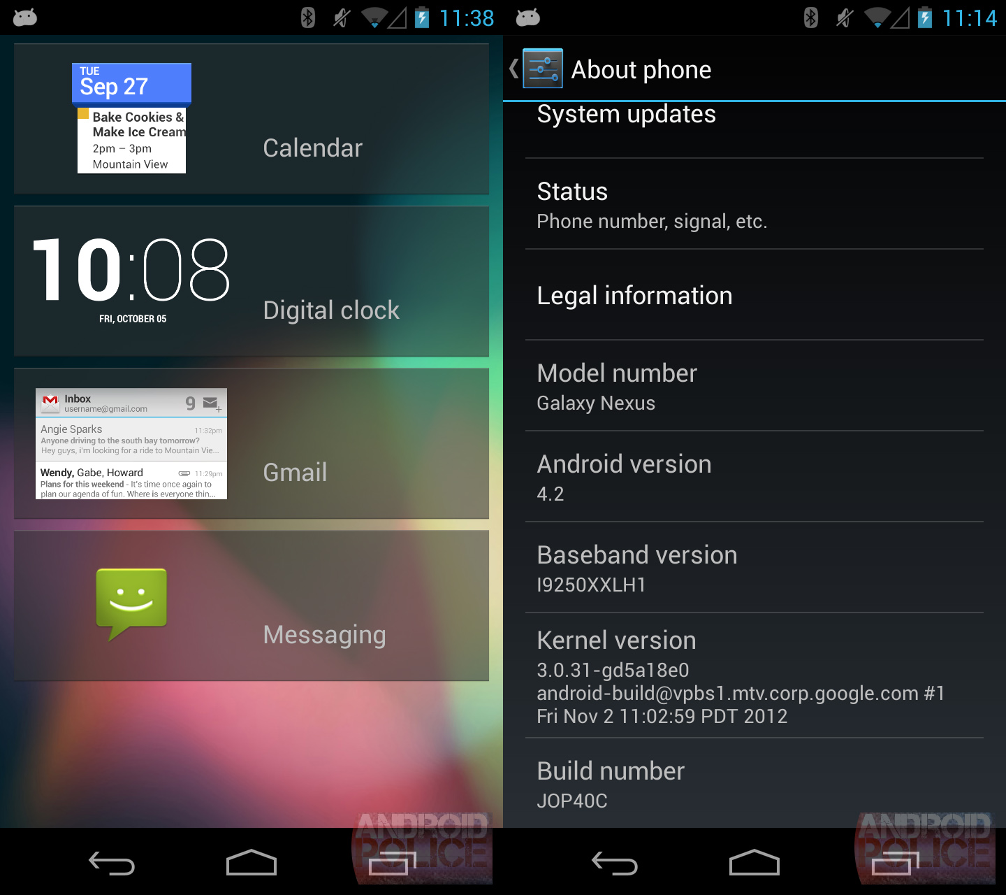 Новый андроид прошить. Galaxy Nexus Android 4.0 Прошивка. Лаунчер Android 4.2. Меню прошивки андроид. Новая Прошивка.