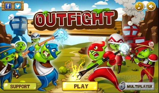OutFight – захват башен для Android