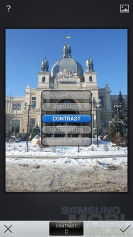 Фоторедактор Snapseed для Samsung Galaxy S3 Ace 2 Note 2 Tab и Gio