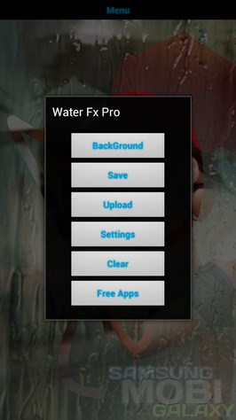 Программа Water FX Pro для Samsung Galaxy Note 2 S3 Ace 2 Tab и Gio
