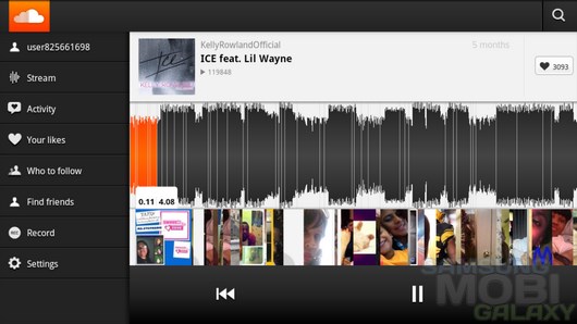 SoundCloud – музыкальная соц. сеть для Android