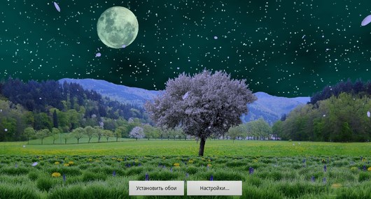 Spring Trees Live Wallpaper – неописуемая красота для Android