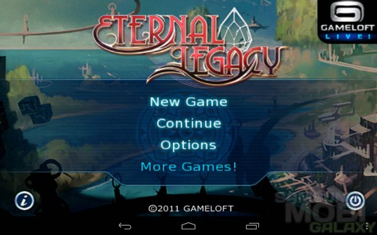 Eternal Legacy HD – в поиске примирения для Android