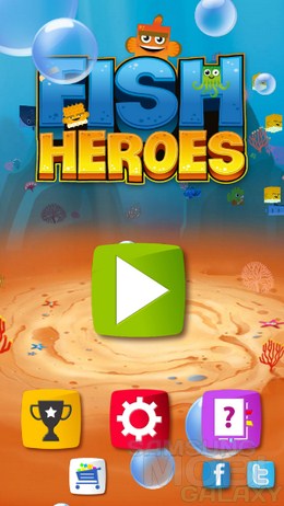 Fish Heroes – рыбные баталии для Android
