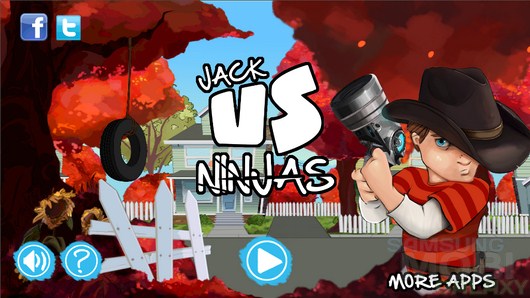 Jack Vs Ninjas – юнец против ниндзя для Android