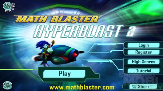 Math Blaster HyperBlast 2 – футуристические байки для Android 