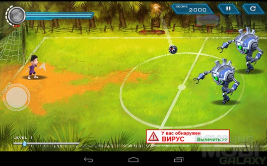 Bola Kampung RoboKicks – робото-футбол для Android