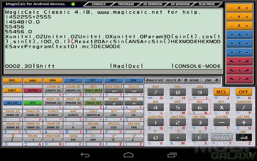 MagicCalc Classic – мощный калькулятор для Android
