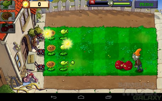 Plants vs Zombies – растения уничтожают зомби для Android