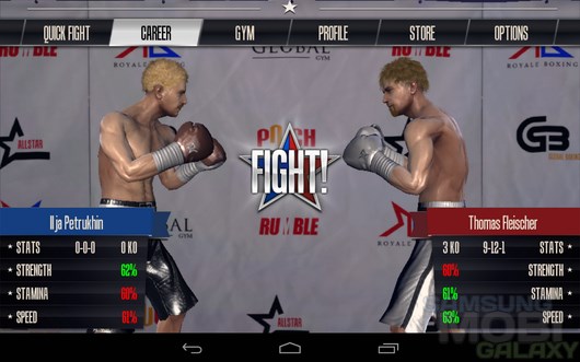 Real Boxing – звездный боксер для Android