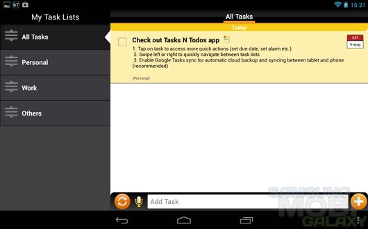 Tasks N Todos - To Do List – ежедневник на каждый день для Android