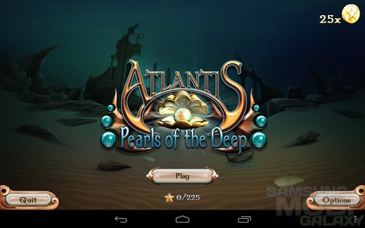 Atlantis Pearls of the Deep – жемчуг Атлантиды для Android