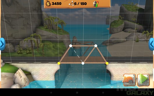 Bridge Constructor Playground – стройка мостов для Android
