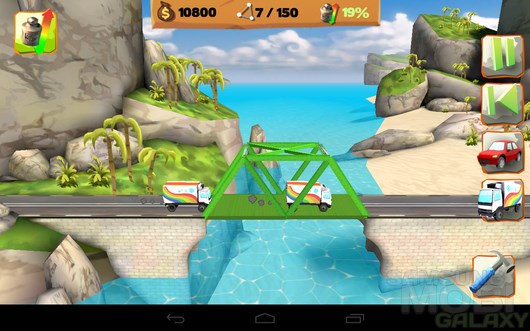 Bridge Constructor Playground – стройка мостов для Android