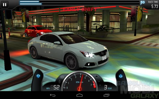 CSR Racing – ночные рыцари дорог для Android