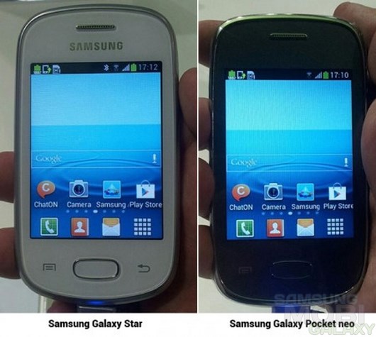 Официальный анонс Galaxy Pocket Neo и Galaxy Star