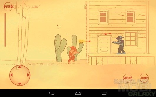 Gunman Clive – рисованный вестерн для Android