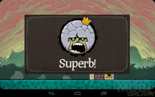 King oddball – каменная голова для Android