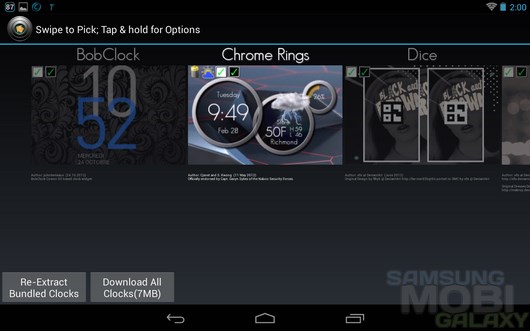 One More Clock Widget – набор часов для Android