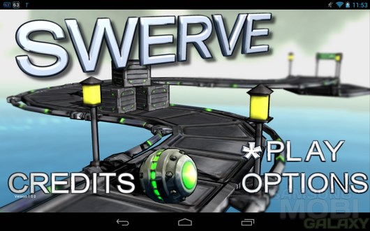 Swerve – управление шаром для Android