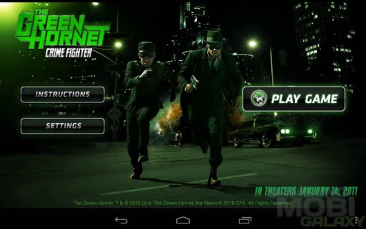 The Green Hornet Crime Fighter – время героев для Android