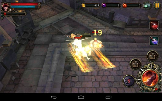 Dark Avenger – герой подземелья для Android