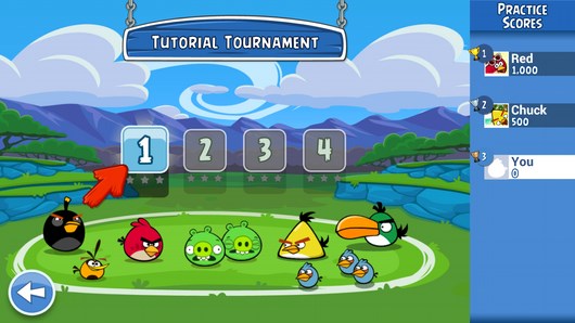 Angry Birds Friends – дружеское состязание для Android
