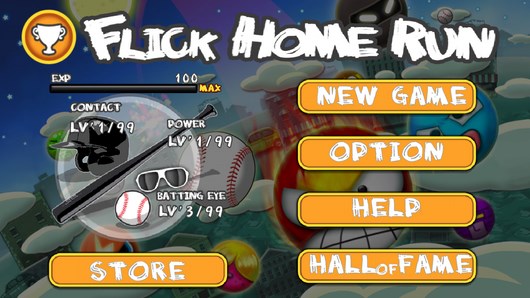 Flick Home Run – отбиваем мячи для Android