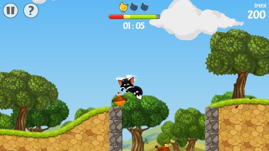 Flying Fox – летающий лис для Android 