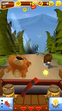Grumpy Bears – атака плюшевых медведей для Android