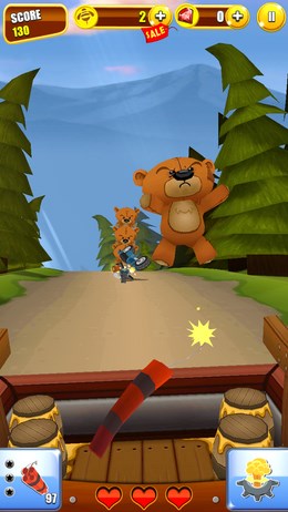 Grumpy Bears – атака плюшевых медведей для Android