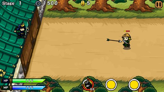 Samurai Defender – самурай-защитник для Android