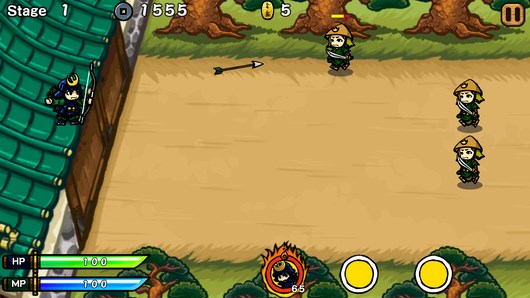 Samurai Defender – самурай-защитник для Android